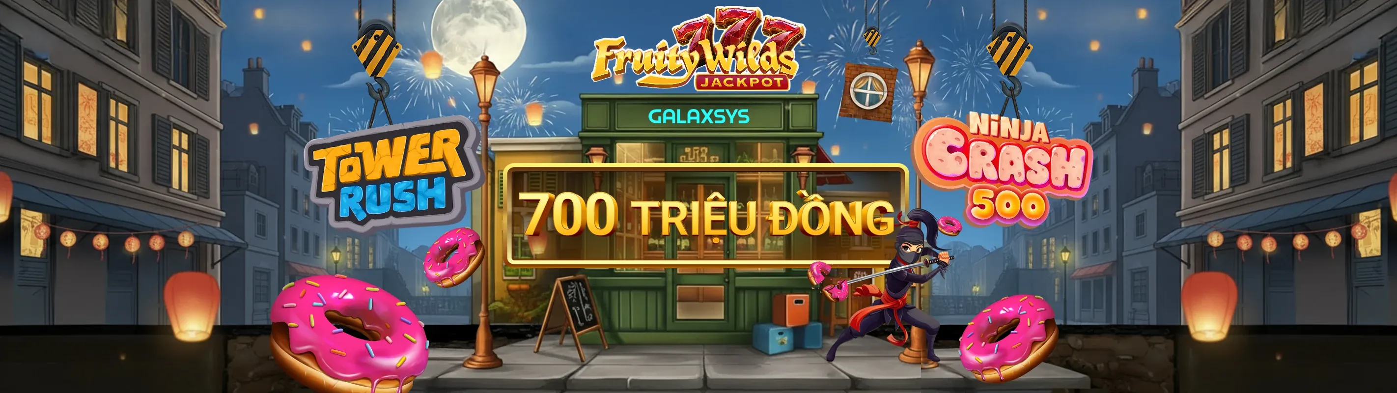 Hình ảnh banner quảng cáo baokhuyenmai.com 33win với các trò chơi cá cược sôi động